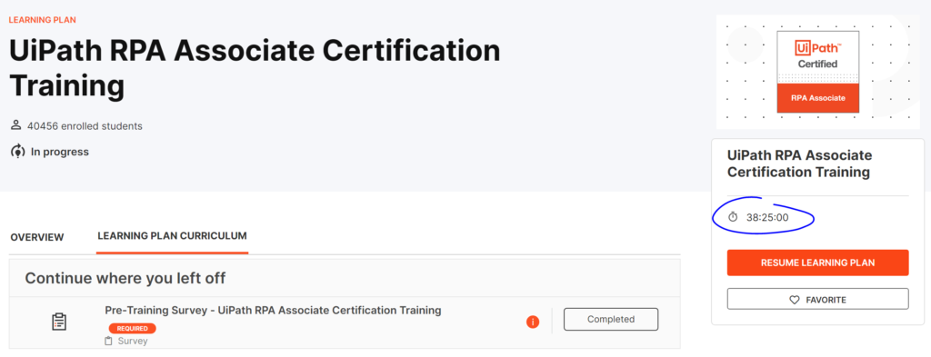 UiPath RPA Associate Certification Training