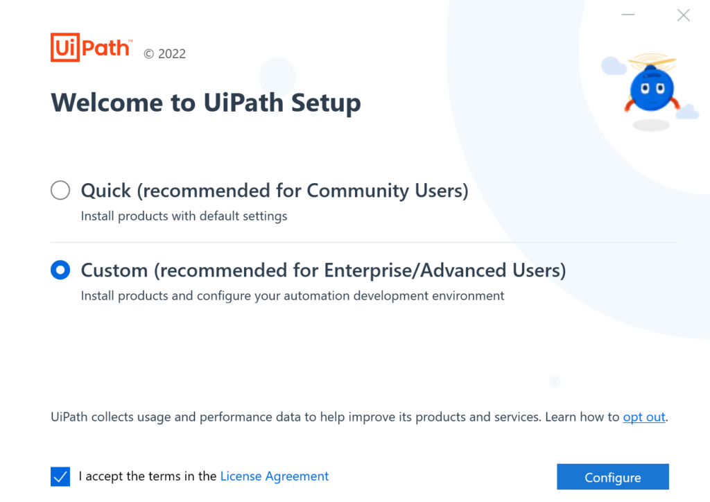 Welcome to UiPath Setup